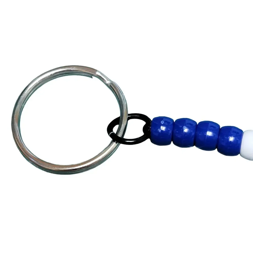 Baseball Keychain Red Blue‎ White MLB NCAA Sports Fan Mom Dad Parent Handmade
